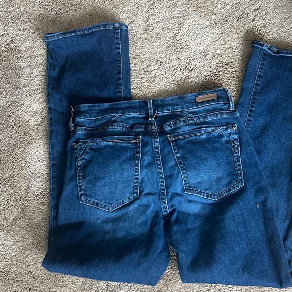 Buckle Women's Deep Blue Boot Cut Jeans - Picture 3 of 3